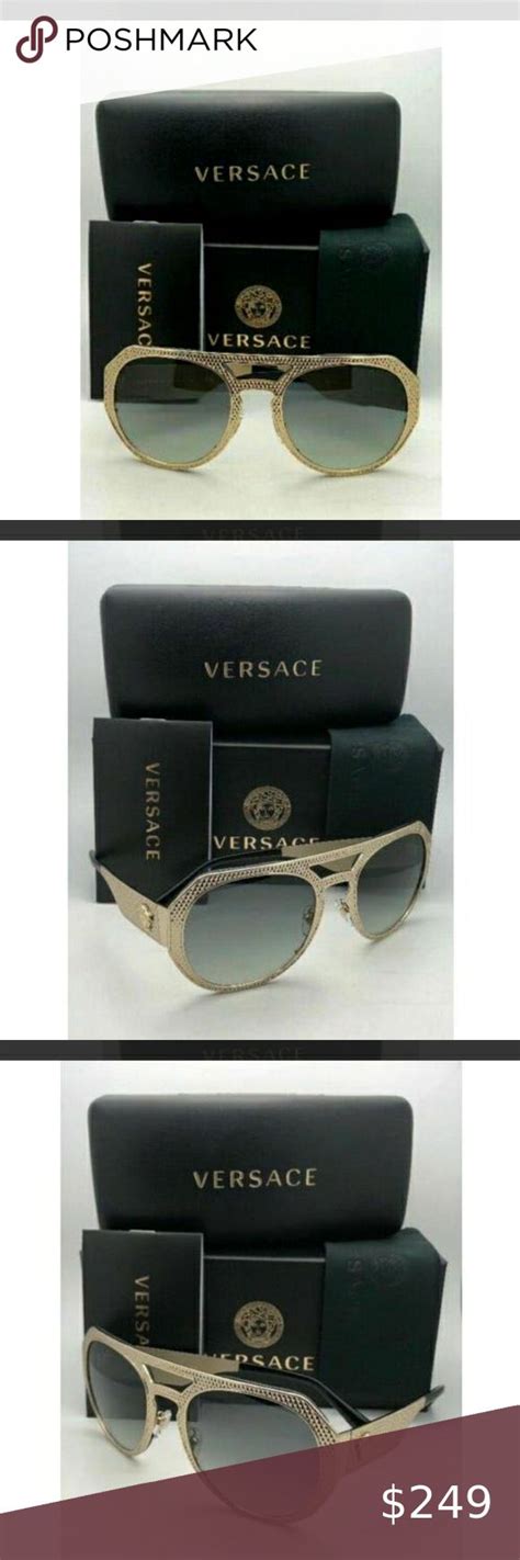 versace pale gold sunglasses|genuine versace sunglasses.